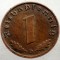 2.519 GERMANIA WWII 1 REICHSPFENNIG 1939 D