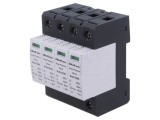 Limitator de supratensiuni QOLTEC Tip 2 Poli 4 pentru şină DIN IP20