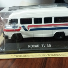 Macheta ROCAR TV 35 1983 - DeAgostini Masini de Legenda, 1/43, noua.