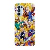 Husa compatibila cu Oppo A15s model Dragon Ball Super Saiyans, Silicon, TPU, Viceversa, Transparent, Carcasa
