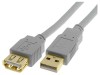 Cablu USB 2.0 A-A 5m Gri Conectori Auriti, Bq Cable
