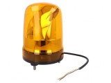 Semnalizator Luminos Rotativ Ambră 10-30VDC IP23