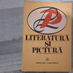 Literatura si pictura.File de istoria criticii de arta din Romania