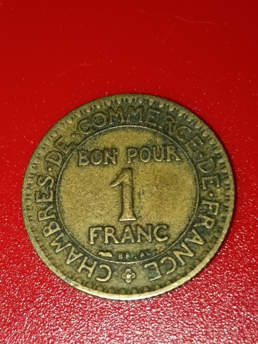 1 franc 1924, Franta [poze]. Discount conform descriere [10 - 20 %. Vezi descrierea.]. (fr2)