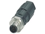 Mufă M12, 8 pini, dreptă, IP65, 30V