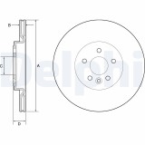 DELPHI BG4786C Disc frana