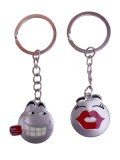 Cumpara ieftin Set 2 brelocuri pentru Chei, Geanta sau Ghiozdan, Emoticon, fata si baiat, 22BRL