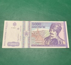 Bancnota 5000 lei mai 1993