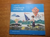 carte pentru copii - constructii instructive - din anul 1984