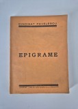 Carte veche Cincinat Pavelescu Epigrame