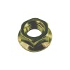 Piulite hexagonale M4 cu umar, metal, filet complet - 3000 buc/cutie