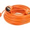 Prelungitor alimentare 30m portocaliu 3x1,5mm2