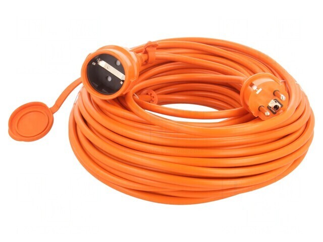 Prelungitor alimentare 30m portocaliu 3x1,5mm2