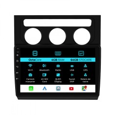 Navigatie Android Dedicata Volkswagen Touran (2003-2010), 10Inch, 4Gb Ram, 64Gb Stocare, Carplay