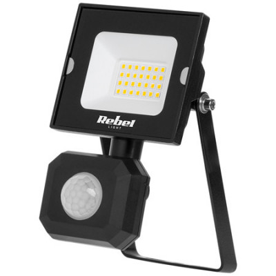 Proiector LED Rebel cu senzor de miscare, 20W, 1728 lm, lumina rece, 6500K, IP65 foto