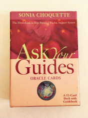 Carti oracol de ghicit Ask your Guides - Sonia Choquette, ezoterice foto