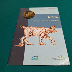 RÂSUL *BIOLOGIE, ECOLOGIE ȘI MANAGEMENT /2000 *