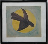 Porumbel in asfintit - semnat G.Braque