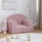 Canapea pentru copii, roz, plus moale GartenMobel Dekor