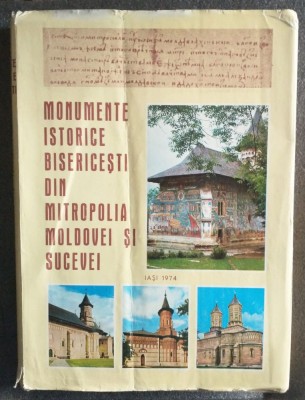Monumente istorice bisericești din Mitropolia Moldovei și Sucevei (1974) foto
