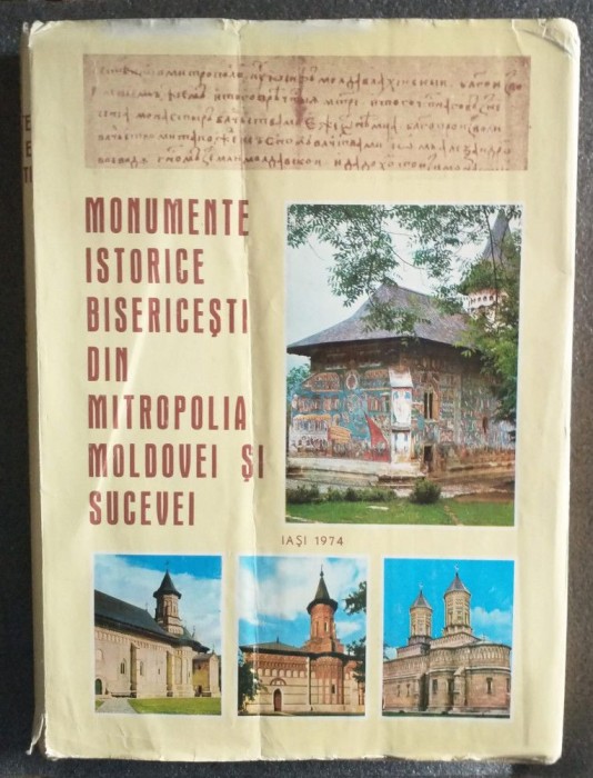 Monumente istorice bisericești din Mitropolia Moldovei și Sucevei (1974)