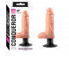 Vibrator Realistic Conqueror 6, Natural, 15 cm, Nmc