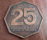 M3 C25 - Tematica militara - Asociatia institutelor de supraveghere Italia 1973, Europa