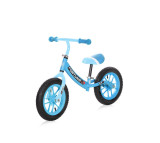 Bicicleta de echilibru, 2-5 ani, 12 inch, anvelope gonflabile, leduri, Lorelli Fortuna Air, Light Dark Blue