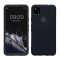 Husa Kwmobile pentru Google Pixel 4a, Albastru inchis, Silicon, KWM000011JE044C