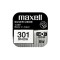 Baterie ceas Maxell SR43SW V301 AG12 1.55V oxid de argint 1buc