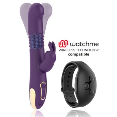 TREASURE - BASTIAN RABBIT UP &amp;amp; DOWN, ROTATOR &amp;amp; VIBRATOR COMPATIBLE WITH WATCHME WIRELESS TECHNOLOGY foto