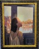 Cu privirea spre cer- pictura in ulei, Portrete, Realism