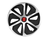 Cumpara ieftin Set 4 capace roti Roco Gri-Negru R16 pentru gama auto Suzuki, Autohelix MSA