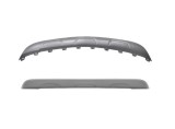 Spoiler bara protectie Opel Mokka X, 09.2016-, montare fata, argintiu, RapidAuto