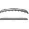 Spoiler bara protectie Opel Mokka X, 09.2016-, montare fata, argintiu, RapidAuto