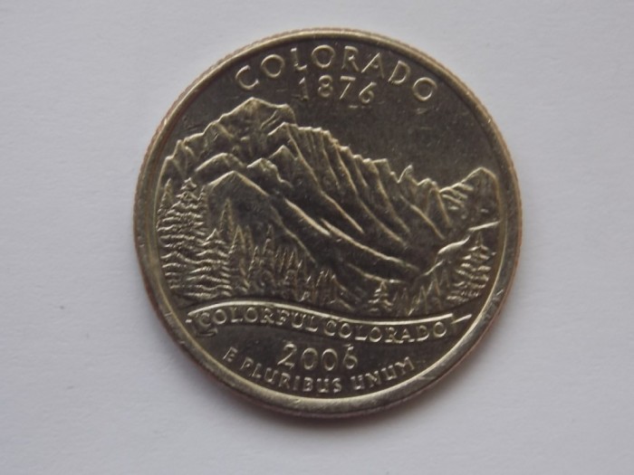 QUARTER DOLLAR 2006 USA-COMEMORATIV-COLORADO