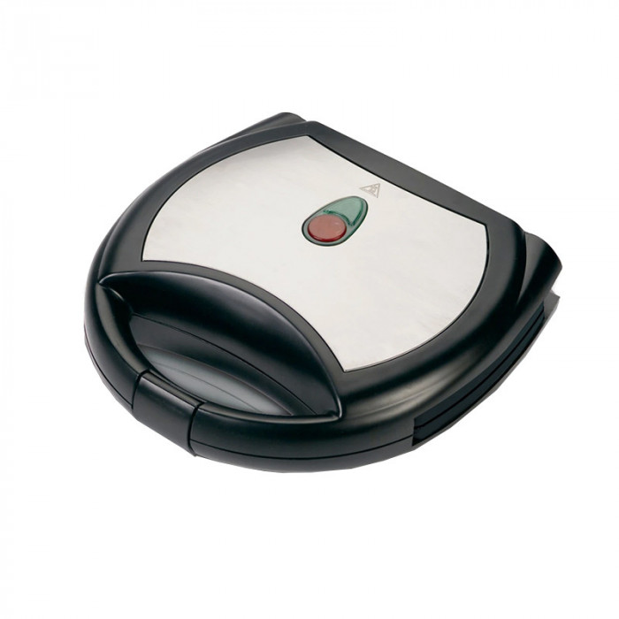 Sandwich maker Sapir, 750 W, placi grill, acoperire marmura, 2 felii