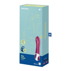 Big Heat - Vibrator Punct G cu &Icirc;ncălzire și APP Control, 22x4 cm