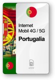 ESIM Internet Portugalia, valabil 30 zile, trafic 5 GB, Standard
