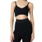 Top crop pentru femei The Drop Diza Crochet Bralette, negru, 3XL - OUTLET
