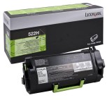 Toner Lexmark 522H, Black
