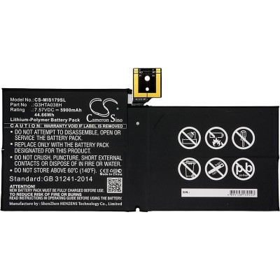 7,57V-5900MAH ACUMULATOR LI-POLIMER =&amp;gt; MS SURFACE PRO 5 COM foto