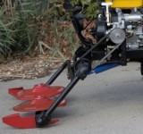 ProGARDEN Cositoare frontala rotativa cu doua discuri pentru minitractoare Campo T18