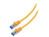 Cablul Patch S/FTP 6a CCA LSZH Portocalie 1,5m 26AWG, Lanberg