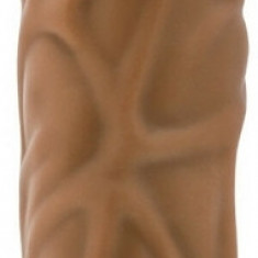 Vibrator Dr. Skin, Multispeed, PVC, Maro, 23 cm