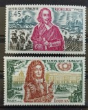 BC613, Franta, lot 9 serii personalitati-Louis al XIV-lea, Richelieu,de Gaulle etc(5 poze), Nestampilat