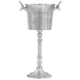 Cumpara ieftin Frapiera sampanie, argintiu, 39 x 29 x 71 cm, aluminiu