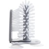 Perie Curatat Pahare cu Ventuze, Gri, PVC/Policarbonat, Nylon, 23 cm, Universal pentru Sticla