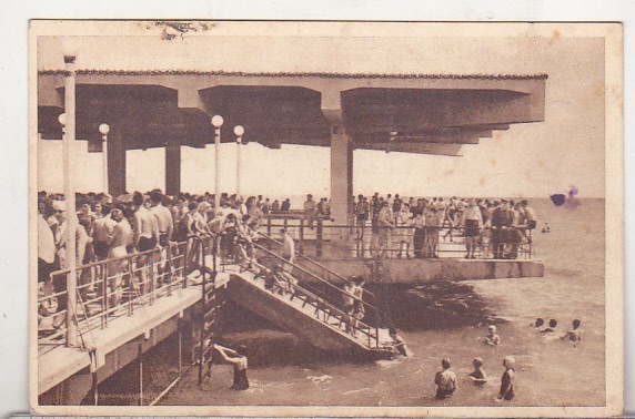 bnk cp Mamaia - Vedere - circulata 1951 - Libraria noastra