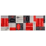 vidaXL Covoraș bucătărie, lavabil, imprimeu Cuisine, 60x300 cm